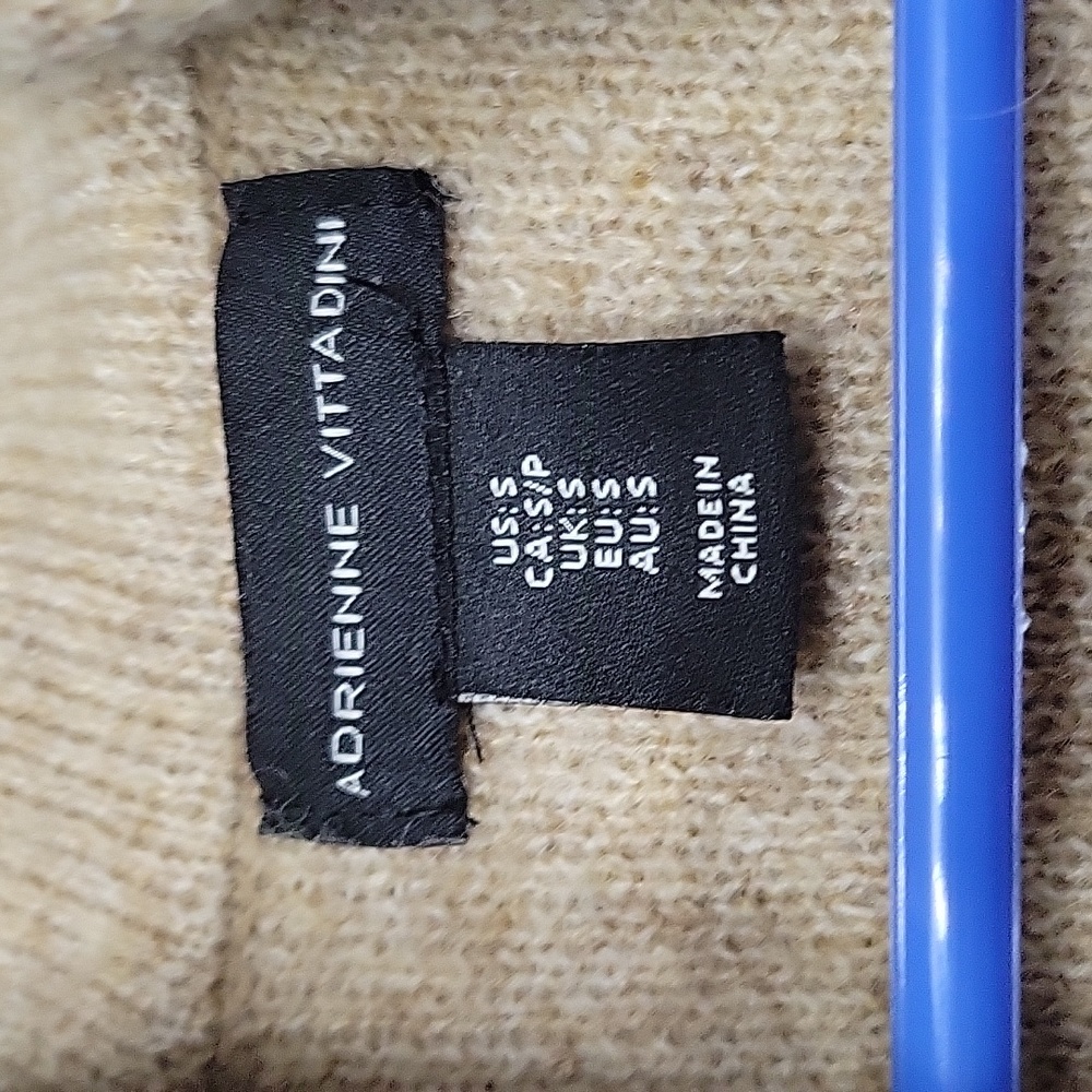 Adrienne Vittadini camel/gold sweater - Picture 3 of 10